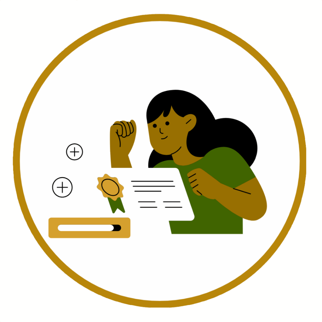 Successful Student Graphic - PEO Business Hub